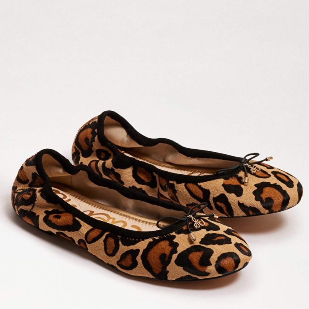Sam Edelman Felicia Leopard Ballet Flat - 8.5